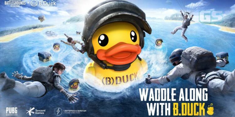 PUBG Mobile hadir dengan kolaborasi B.Duck yang unik!