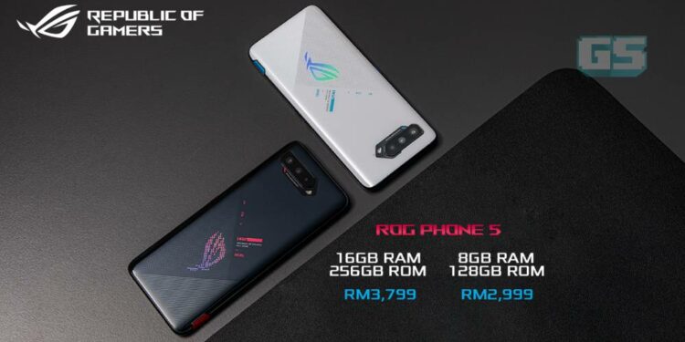ROG Phone 5 dilancarkan dengan kuasa 5nm Qualcomm Snapdragon 888 yang hebat. Harga bermula RM2,999!