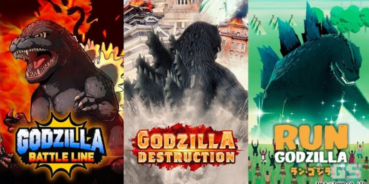 TOHO Games mengumumkan tiga game mobile Godzilla baru untuk Android dan iOS!