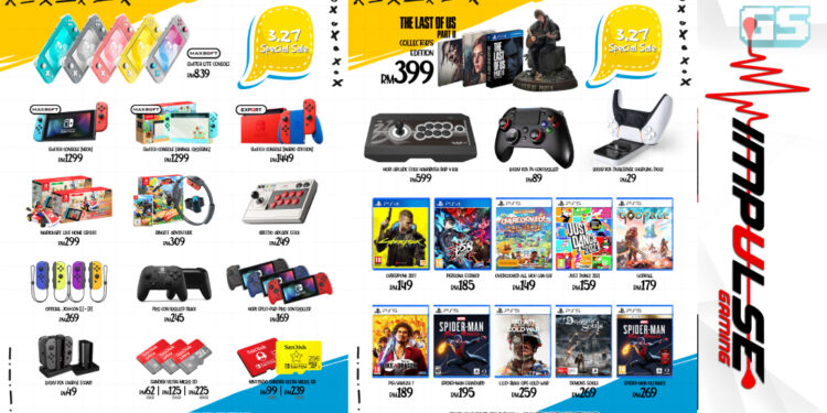 Impulse Gaming mengumumkan promosi khas 3.27! Semua harga murah KAW-KAW!
