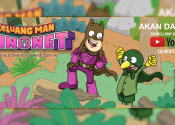 Siri animasi Keluang Man Cinonet diumumkan secara rasmi! Bakal ditayangkan di Youtube!