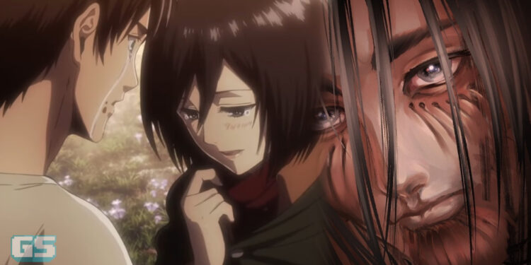 Attack on Titan: Mikasa memberi kucupan terakhir kepada Eren dalam bab #138!