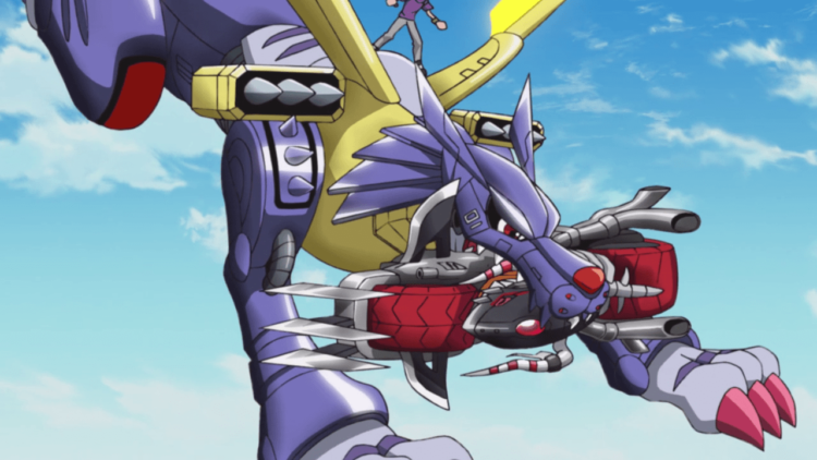 Akhirnya, MetalGarurumon hadir di Digimon Adventure Reboot!