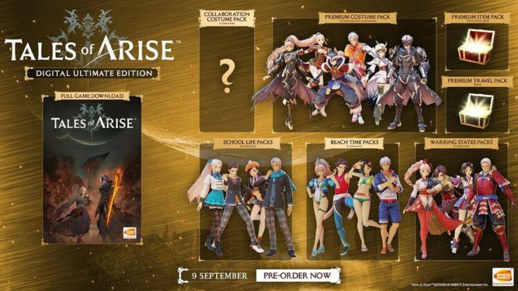 Figura Eksklusif, Ganjaran dan banyak lagi tersedia dalam Tales of Arise Collector’s Edition!