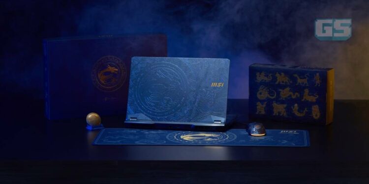 MSI GE76 Raider Dragon Edition Tiamat unik dengan rekaan ukiran dewa!