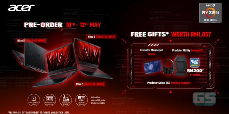 Acer Malaysia memperkenalkan Laptop dan Monitor Nitro Baru dengan Kempen Zero to Nitro
