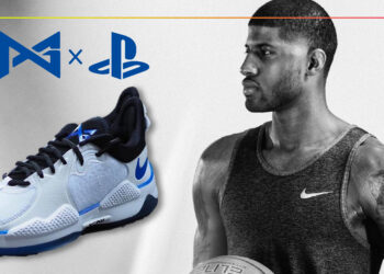 Kasut Nike tema PS5 kolaborasi pemain NBA Paul George