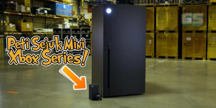 Microsoft sedang membangunkan Peti Sejuk Mini Xbox Series X pula!