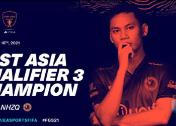 Tahniah! Luqman “Fenrir” Haziq  juara tanpa kalah di kelayakan Asia Timur bagi FIFA Global Series!