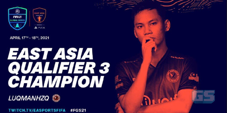 Tahniah! Luqman “Fenrir” Haziq  juara tanpa kalah di kelayakan Asia Timur bagi FIFA Global Series!
