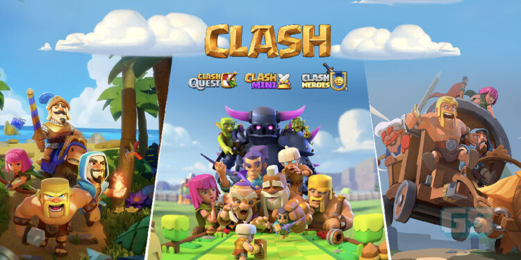 Tiga lagi permainan mobile baru Clash of Clans dihasilkan Supercell