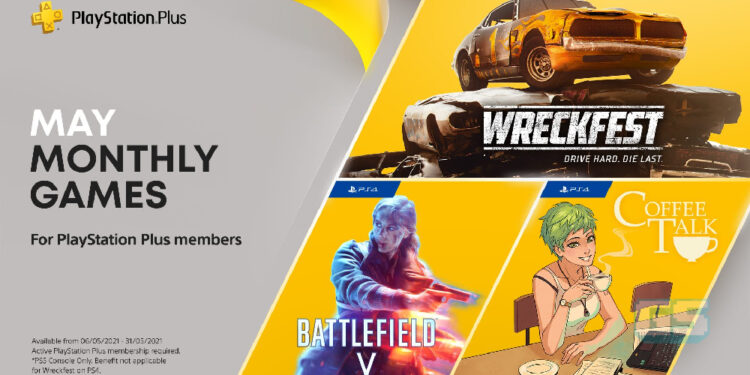 Dapatkan Wreckfest dan Battlefield V PERCUMA untuk PS Plus Mei ini!