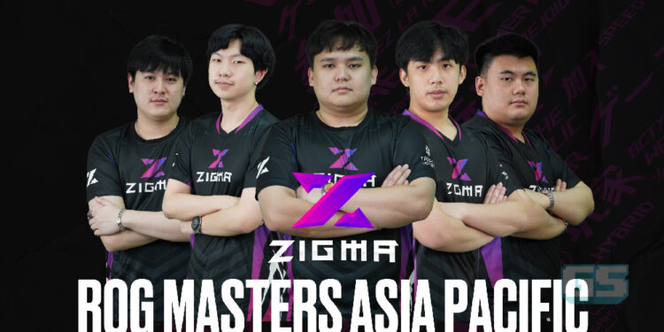 ZIGMA dinobatkan sebagai juara ROG Masters Asia Pacific 2021!