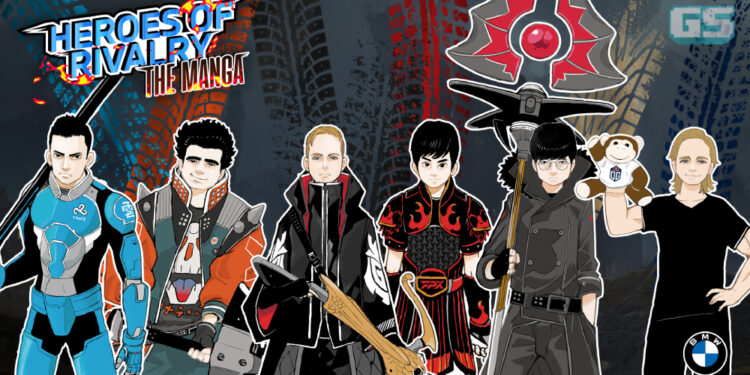 Pasukan BMW Esports menerima adaptasi manga isekai, menampilkan Cloud 9, FNATIC, G2 Esports, & T1!
