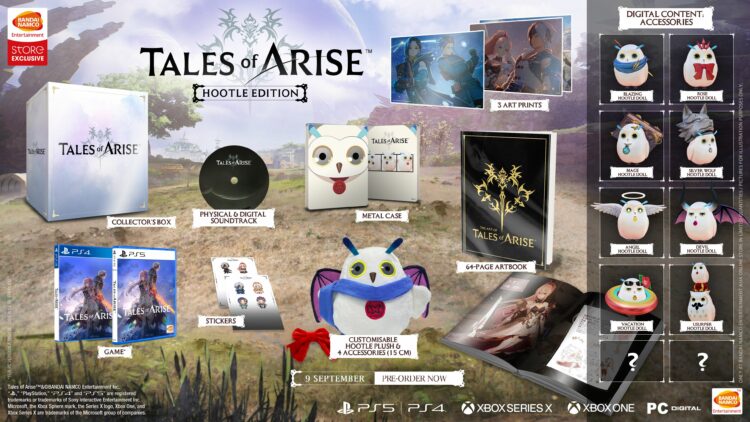 Figura Eksklusif, Ganjaran dan banyak lagi tersedia dalam Tales of Arise Collector’s Edition!