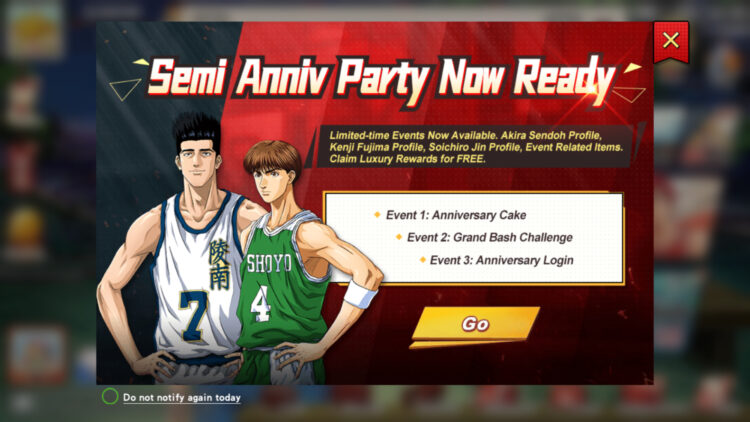 DeNA SLAM DUNK Grand Bash Challenge dan S2 Champion Cup dibuka untuk pendaftaran!