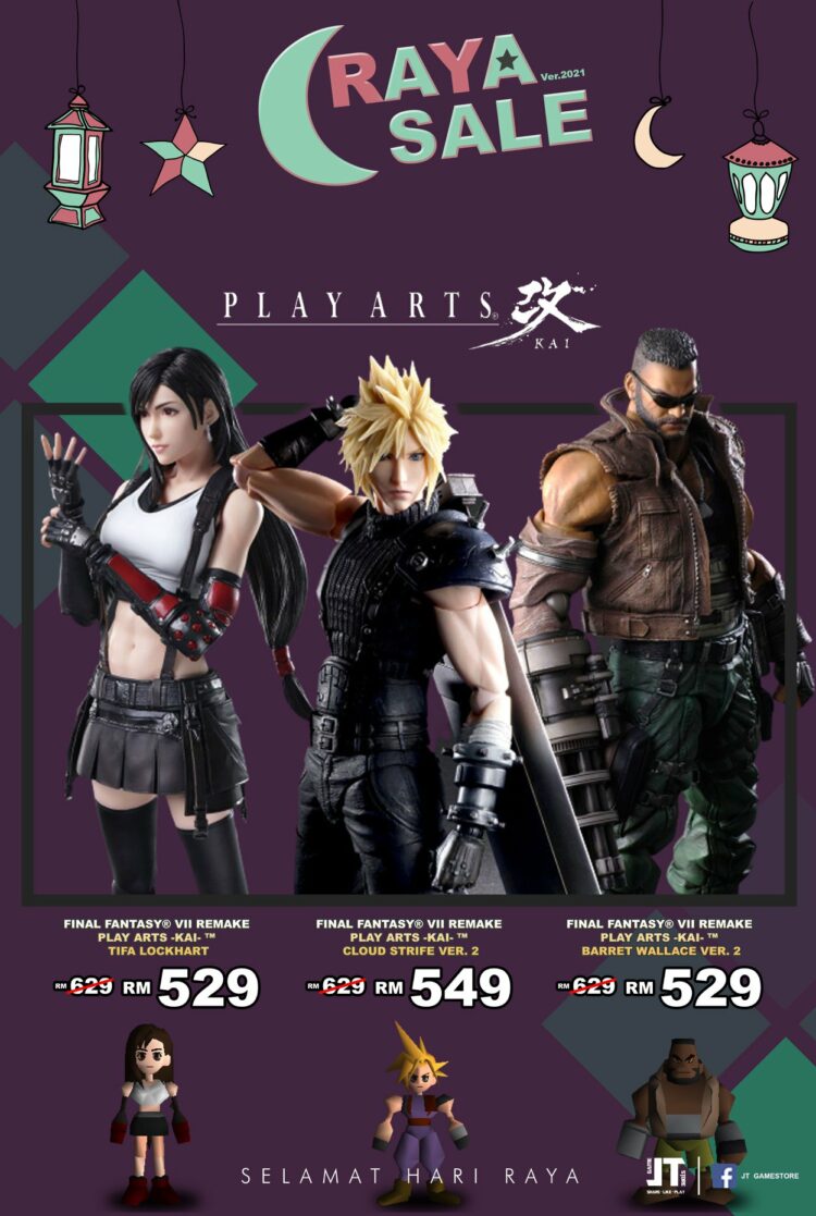 Jom beli-belah! Diskaun Kaw-kaw sehingga lebih 55% di JT Game Store Raya Sale!