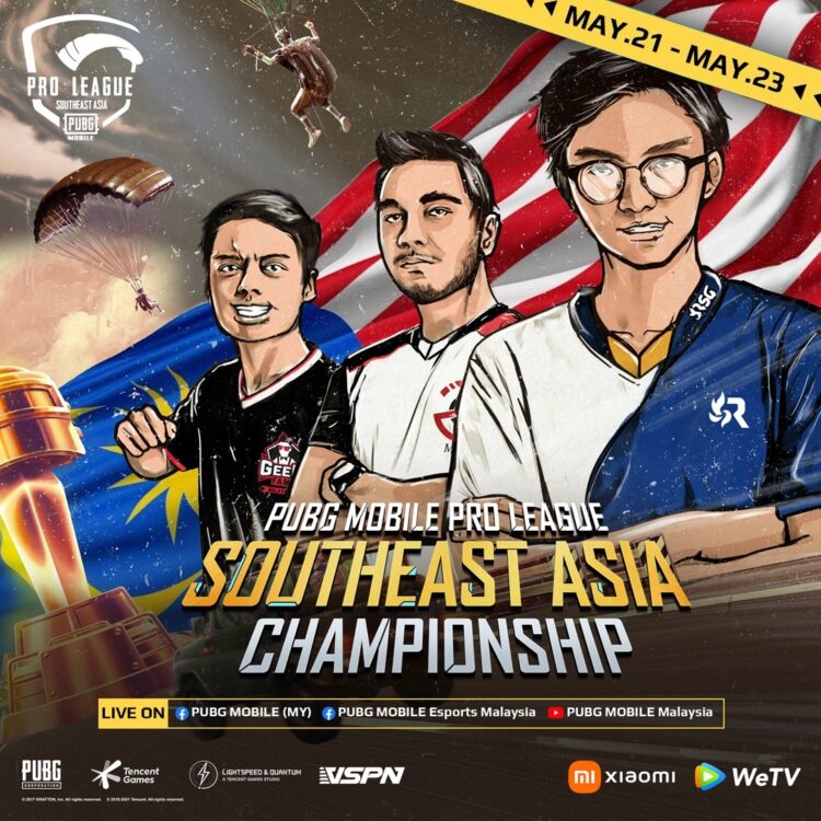 PUBG Mobile mengumumkan barisan Celebrity Showmatch di PMPL SEA Championship S3!
