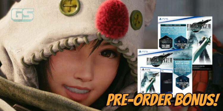 Perincian Bonus Pre-Order FINAL FANTASY VII REMAKE INTERGRADE Versi Fizikal didedahkan!