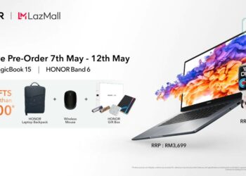 HONOR Malaysia mengumumkan ketersediaan HONOR MagicBook 15 dan HONOR Band 6