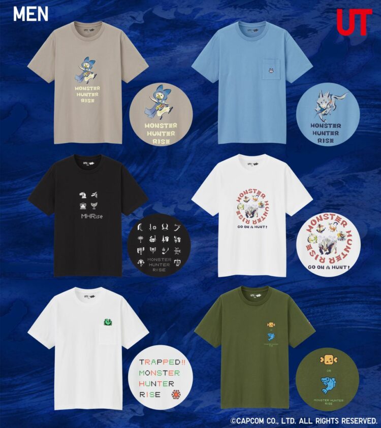 Sah! Koleksi UT Uniqlo Monster Hunter Rise bakal mendarat di Malaysia Jun ini!