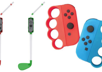 Nintendo Switch mempunyai dua aksesori baru! Kayu golf & buku lima?