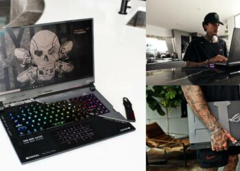 ROG hasilkan laptop Gaming berkonsepkan unik untuk Top Pro Skateboarder Nyjah Huston!