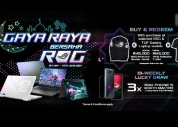 Dapatkan Bomber Jacket dan Baju-T sempena Kempen Gaya Raya Bersama ROG!!