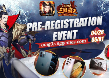 Pra-daftar OMG! Gods of Three Kingdoms di mobile anda sekarang! Pelbagai hadiah menarik menanti!