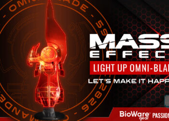 Replika Light Up Omni-Blade Mass Effect berharga RM246! Pra-pesan sekarang!