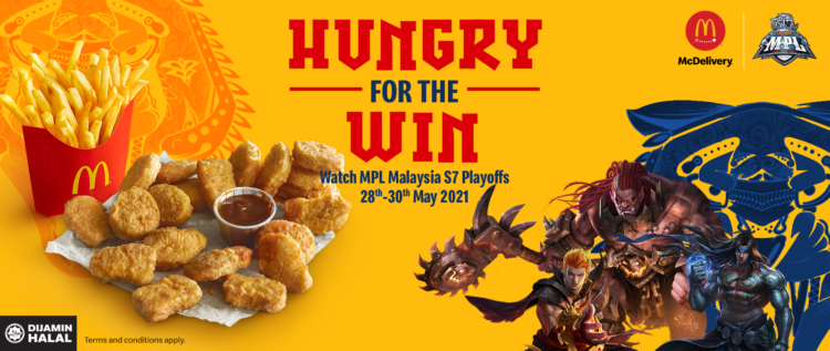 MLBB dan McDelivery berkolaborasi memberikan “Meal” epik kepada peminat MPL Malaysia!