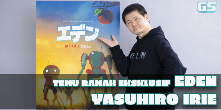 [Temu ramah eksklusif *MINI SPOILER*] Perbincangan tentang dunia mecha Netflix Eden bersama Yasuhiro Irie!