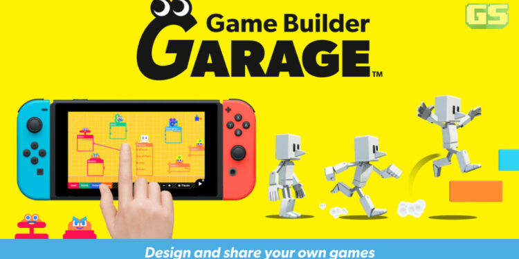 Cipta game sendiri di Game Builder Garage, khas untuk Nintendo Switch!