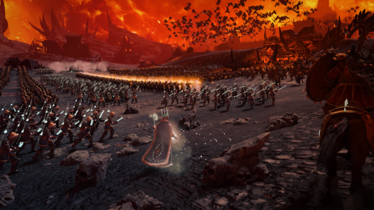 Selamatkan diri dari Gerombolan Daemonik dalam Total Warhammer III!!
