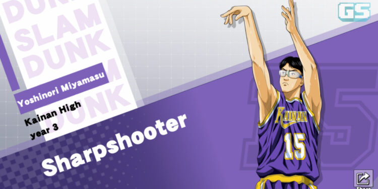 Game mobile SLAM DUNK mengumumkan watak baru Yoshinori Miyamasu!