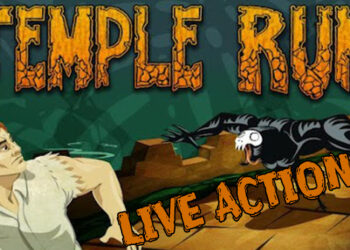 Siri live-action Temple Run dalam pembikinan oleh pihak produksi American Ninja Warrior!