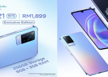 vivo V21 5G dan juga eksklusif produk vivo dalam kolaborasi bersama jenama fesyen Malaysia didedahkan!