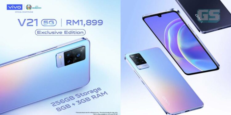 vivo V21 5G dan juga eksklusif produk vivo dalam kolaborasi bersama jenama fesyen Malaysia didedahkan!