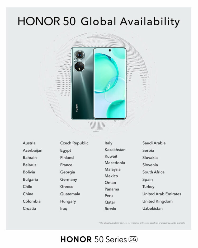 HONOR 50 Series dirasmikan!! Lebih menarik, harga bermula dari anggaran RM1,545!