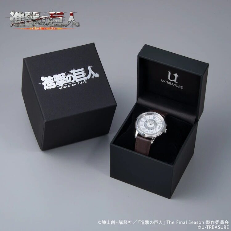 Titan bergerak dalam waktu! Nampak bergaya ala rekaan klasik dengan Attack on Titan Memorial Watch