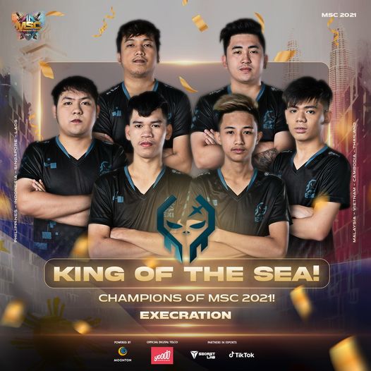 Taniah kepada Juara MSC 2021- EXECRATION dari Filipina, membawa pulang RM280 ribu!