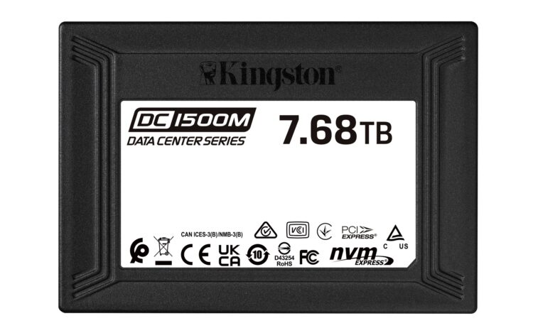 Kingston secara rasmi melancarkan ketersediaan DC1500M Data Center U.2 NVMe SSD