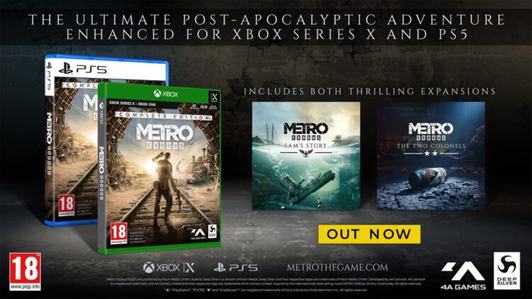 Kemaskini METRO EXODUS GEN 9 kini tiba!!