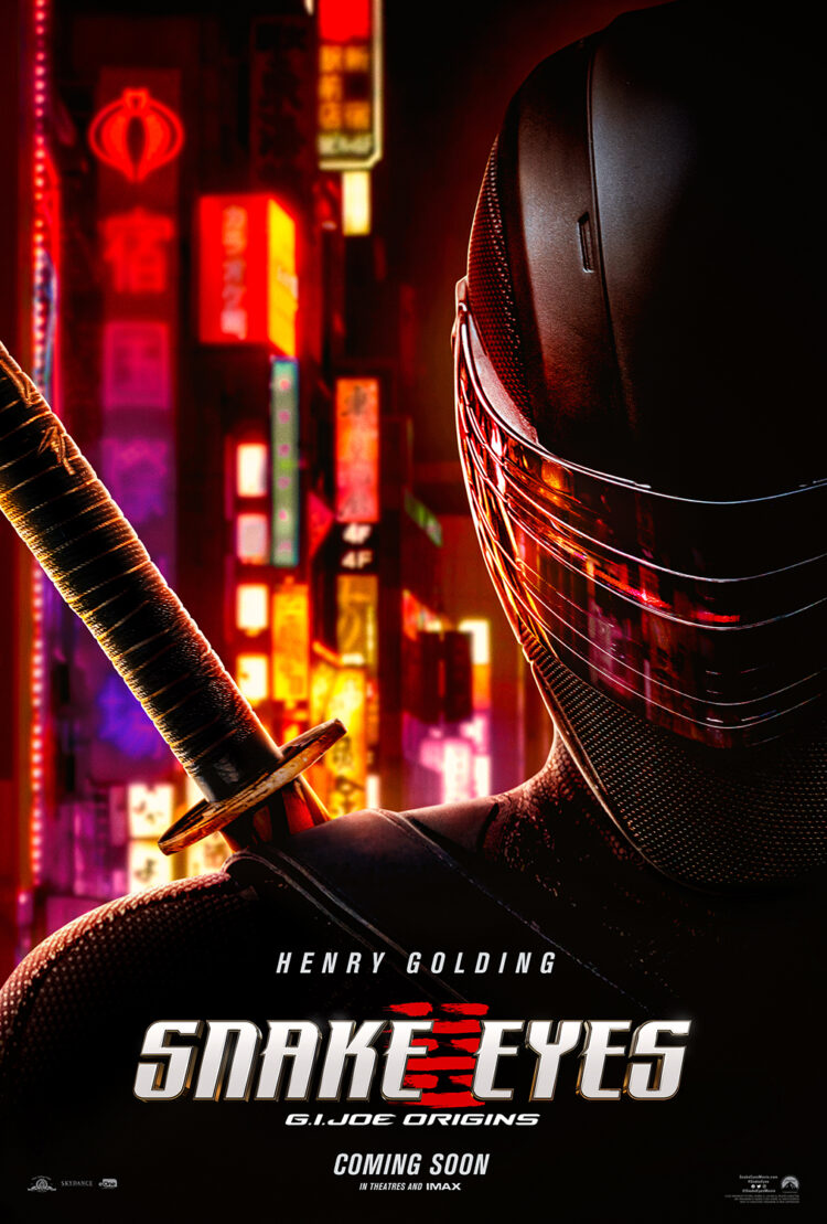 Trailer penuh aksi dan Poster terbaru SNAKE EYES: G.I. Joe Origins telah didedahkan!