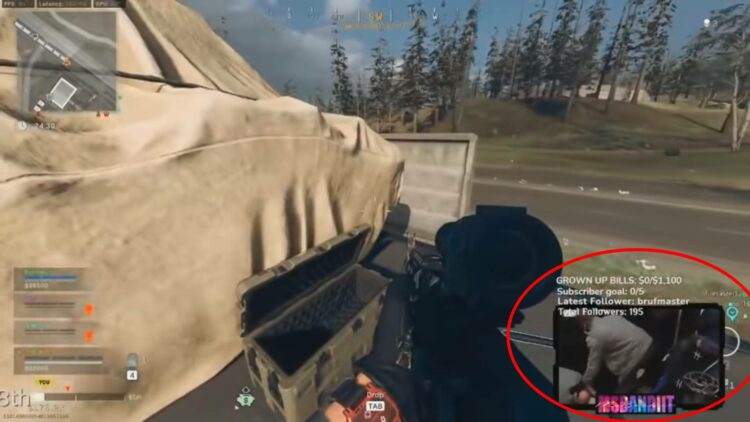 Streamer Twitch Call of Duty: Warzone dirompak ketika bersiaran langsung permainan!