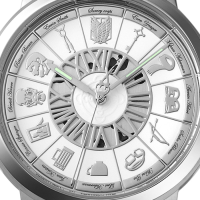 Titan bergerak dalam waktu! Nampak bergaya ala rekaan klasik dengan Attack on Titan Memorial Watch