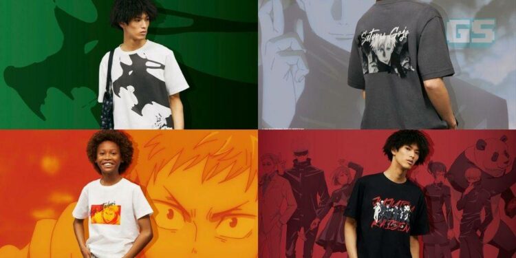 UNIQLO akan melancarkan koleksi kolaborasi UT kedua dengan JUJUTSU KAISEN pada akhir bulan Ogos