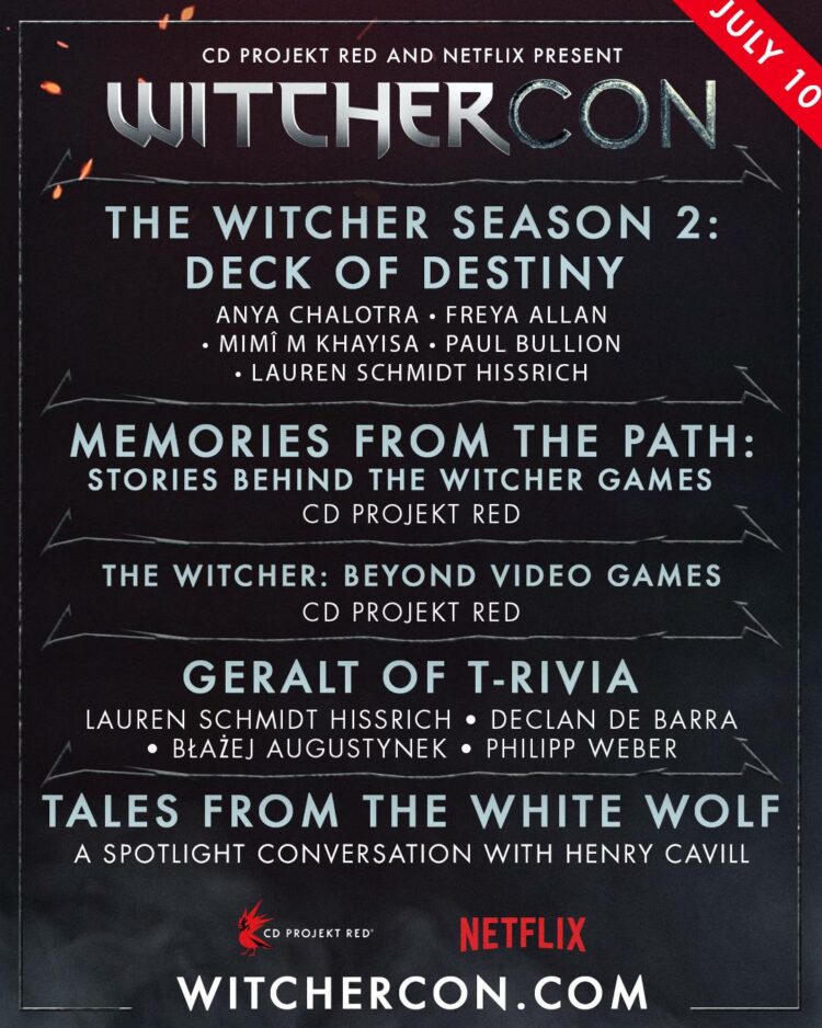 Jadual WitcherCon didedahkan! Game, Siri Musim ke-2 dan banyak lagi dalam siri The Witcher akan dikongsikan!