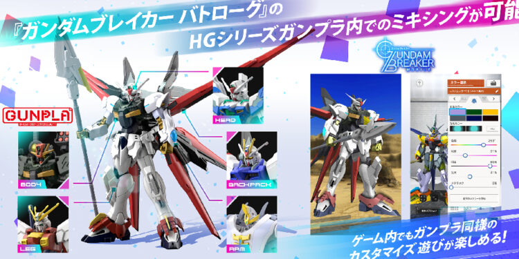 Bandai mengumumkan siri kit model Gundam Breaker Battlogue!