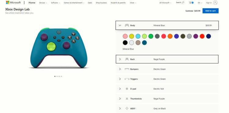 Reka suai Controller Next-Gen dan jadikan milik anda kerana Xbox Design Lab kembali!